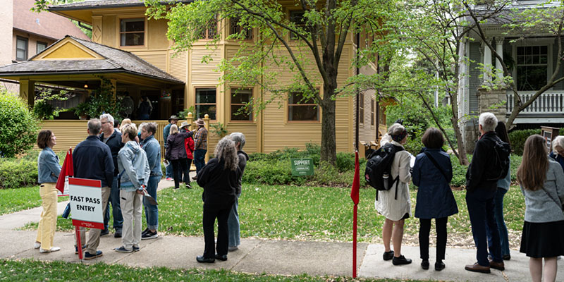 Outside Goodrich House