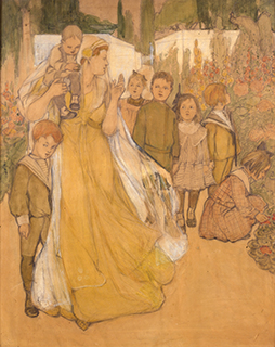 Portrait of Catherine and Chilcdren