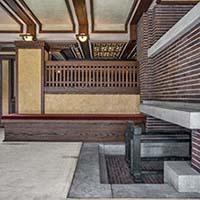 Robie House Inglenook